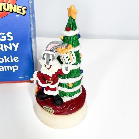 Looney Tunes Bugs Bunny Cookie Stamp Christmas Tree Santa Suit Animated Rabbit - Picture 2 of 12